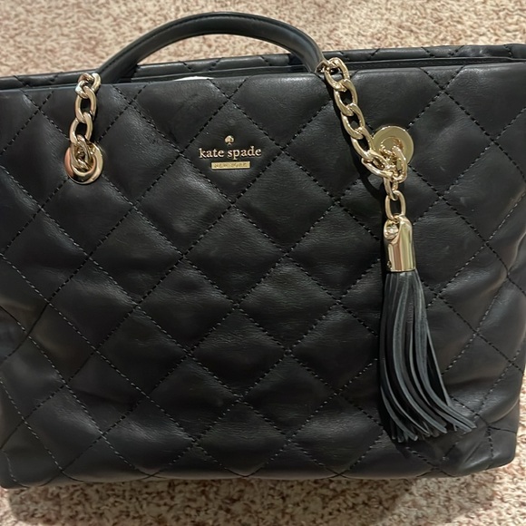 Kate spade quilted leather tote - Picture 2 of 14
